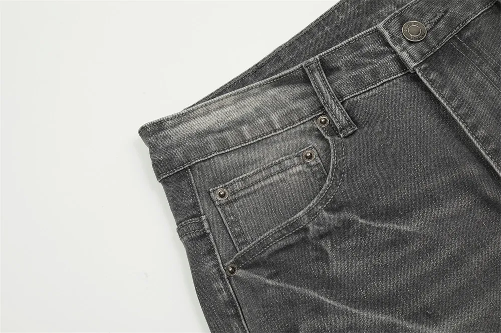 Title 3, Jeans Washed Wear White Lightning Gray. Comfort...