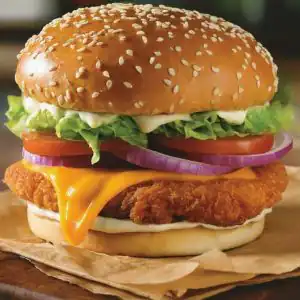 Chicken Cheese Burger