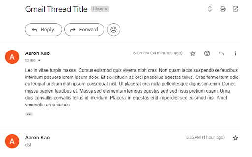 Gmail Reverse Threads - Newest First