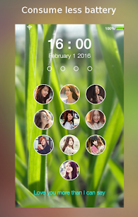 photo lock screen banner