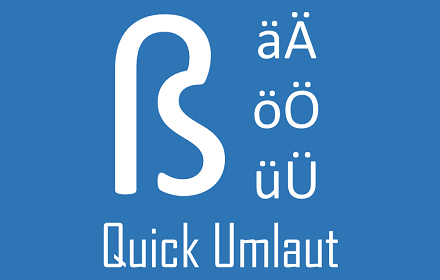 Quick Umlaut small promo image