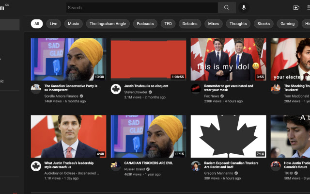 Bill C-11 Simulator chrome extension