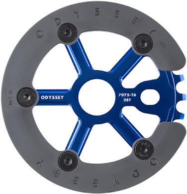 Odyssey Utility Pro Guard Sprocket - 28t Anodized Blue alternate image 0