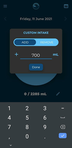Screenshot Hydration tracker - Water remi