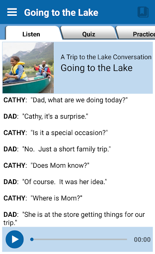 Screenshot English Conversation Practice