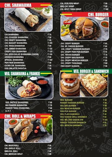 Albaik Albrost Fast Food menu 