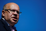 Minister for Economic Affairs and Energy Peter Altmaier delivers a statement after the weekly cabinet meeting in Berlin, Germany on June 6 2018