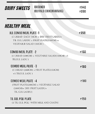 Hotel Nutrinuts menu 2