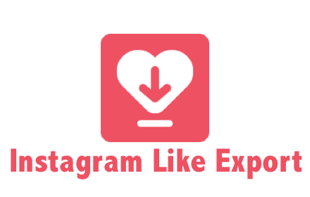 IGLikesExport - Export Instagram Likes small promo image