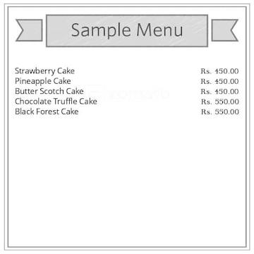 S.K Bakery menu 