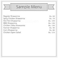 Shawarma Corner menu 1