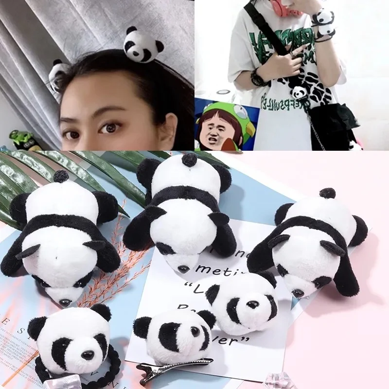 Title 3, Slatka plišana panda traka za kosu, karikatura,...