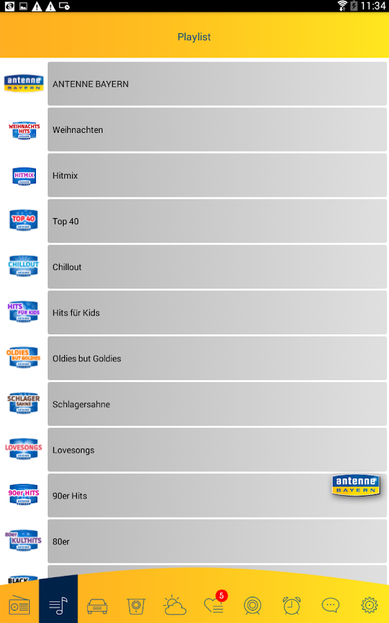 Antenne Bayern Charts