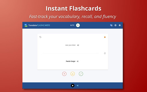 Translate Flashcards