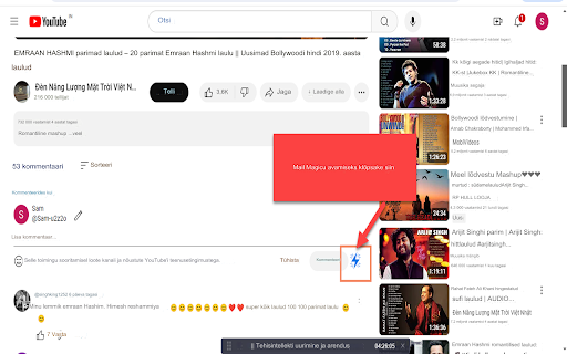 YouTube'i kommentaaride jaoks Chatgpt AI assistent