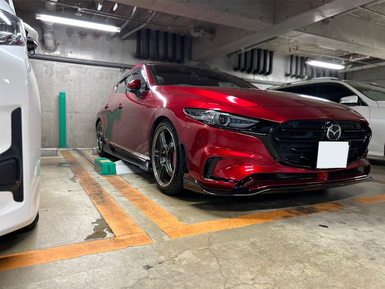 MAZDA3の銭湯大好き・ラーメンに関するカスタム事例の投稿画像1枚目