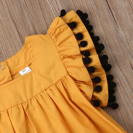 Title 4, Newborn Baby Girls Sleeveless Dress Kids Summer...