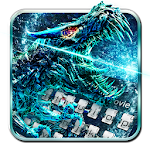 Cover Image of Download Robot Dinosaur Skull Weapon Keyboard Theme 10001008 APK