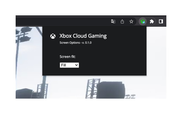 Xbox Cloud Gaming - Screen Options