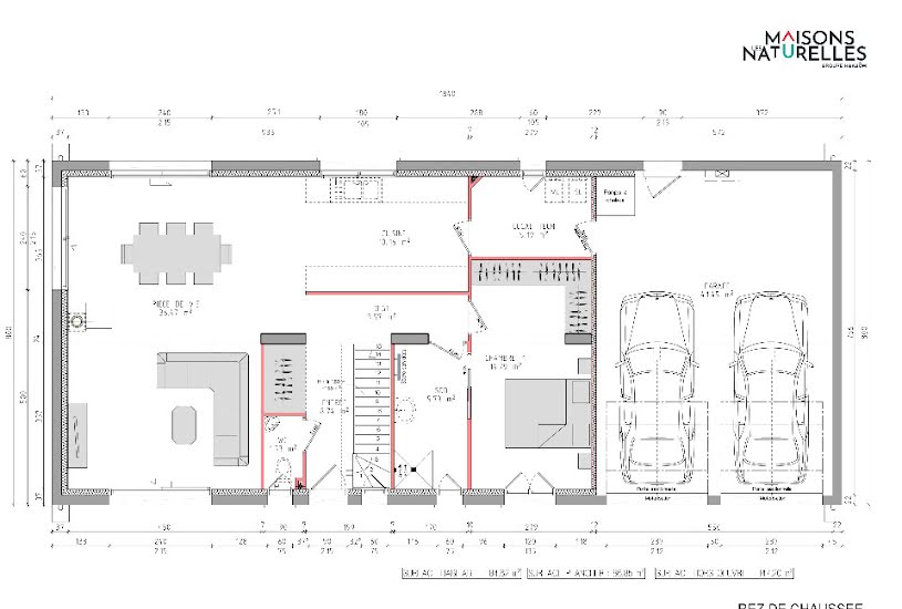  Vente Terrain + Maison - Terrain : 1 177m² - Maison : 160m² à Longfossé (62240) 