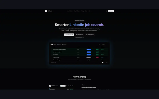 VizTrack — AI LinkedIn Job Tracker screenshot 2