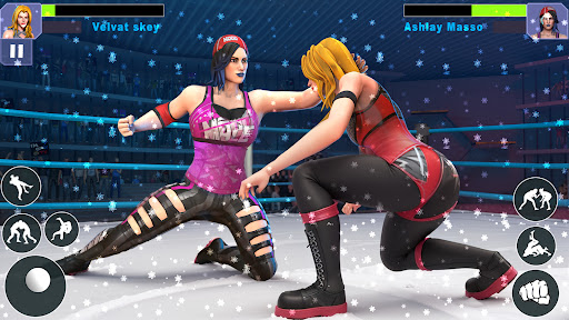 Screenshot Bad Girls Wrestling Game