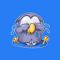 Funky Owl Emoji Stickers For Whatsapp