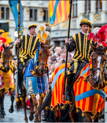 ESCAPADE ESTIVALE À BRUXELLES À L’OCCASION DU DÉFILÉ HISTORIQUE DE L’OMMEGAN