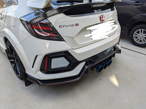 シビックタイプr Fk8のfk8 シビックタイプr リアディフューザーに関するカスタム メンテナンスの投稿画像 車のカスタム情報はcartune