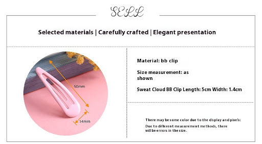Title 3, Colorful Candy Side Clip Cute Girls Hair Acces...