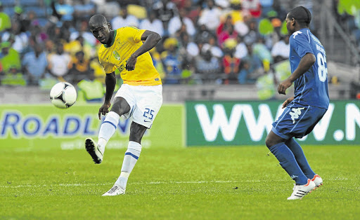 Siyanda Xulu, seen when he played for Mamelodi Sundowns, recalled to SA squad