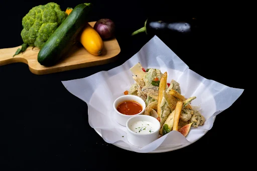 Tempura Batter Fried Vegetables