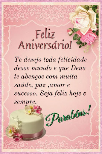 Screenshot Mensagens de Feliz Aniversário