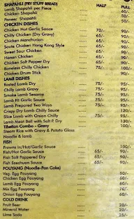 Keichha menu 1