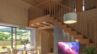 Aranżacja wnętrz 2 domu L-316