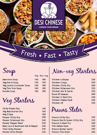 Ddc - Delhi's Desi Chinese menu 1