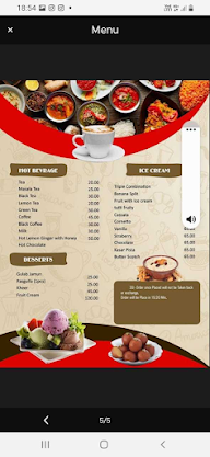 Ganesha Restaurant menu 1