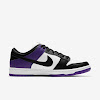 sb dunk low pro coat purple / white / coat purple / black