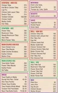 Punjabi Tawa & Grill menu 1