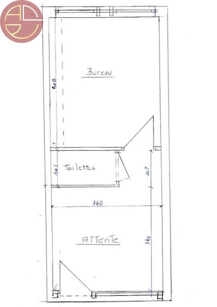 Vente locaux professionnels 2 pièces 29 m² à Tournefeuille (31170), 94 600 €