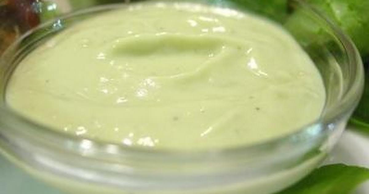 Avocado Salad Dressing | Just A Pinch Recipes