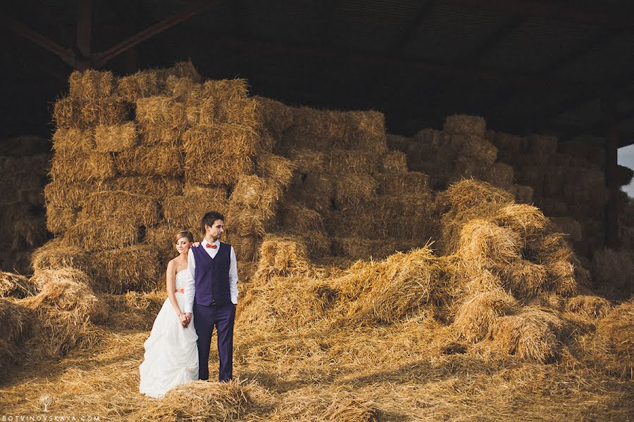 Wedding photographer Aleksandra Botvinovskaya (tsezarina). Photo of 30 January 2013