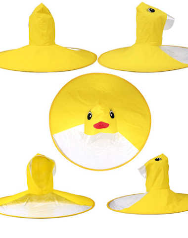 Yellow Duck Kids Raincoat UFO Umbr - 2