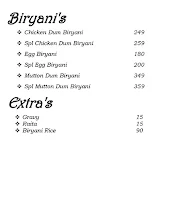 Hindvi The Royal Biryani menu 1