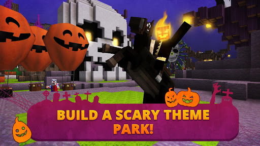 Scary Theme Park Craft: Spooky Horror Zombie Games 1.9-minApi19 screenshots 1