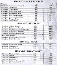 Sai Sagar Chinese Food menu 2