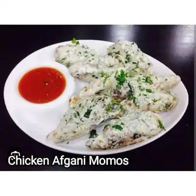 Chicken Afghani Momos (5 Pcs.)