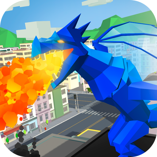 Pixel dragon Rampage Simulator icon