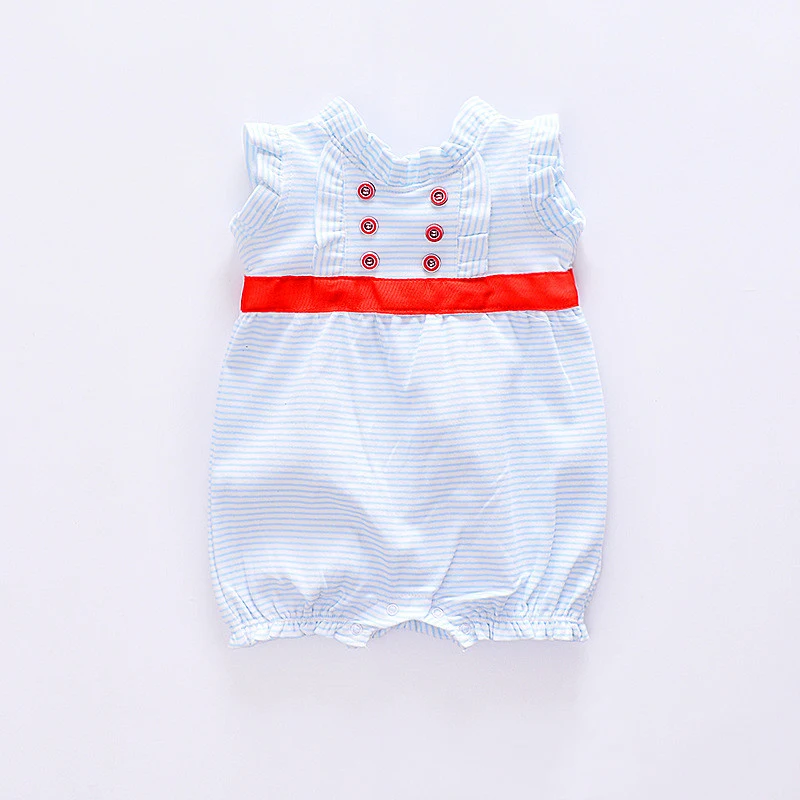 Roupa de bebê de verão sem mangas Conforto e frescor para os dias quentes Tecidos respiráveis e suaves Ideal para recém-nascidos e bebês pequenos Leve e prática