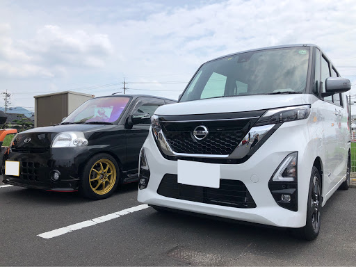 日産 ルークスを華麗にカスタム By 345 さしこ 07 26 今日は コーティングを施工したルークスを取りにいつもお世話になってるグレアさんに お陰で Cartune